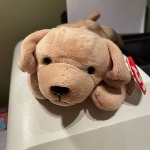 Retired ty beanie baby, Fetch the dog.